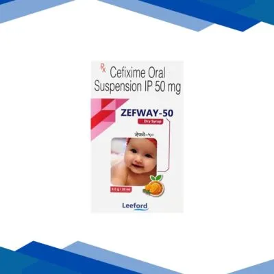 ZEFWAY 50 Orange Flavour Dry Syrup 30ml