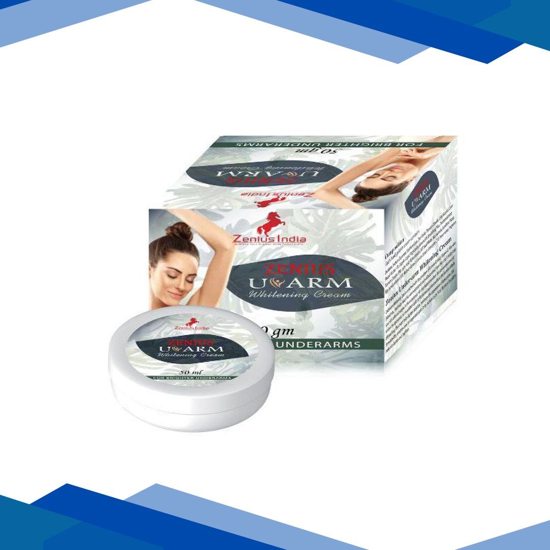 Zenius U Arm Whitening Cream for Underarms 50 gm