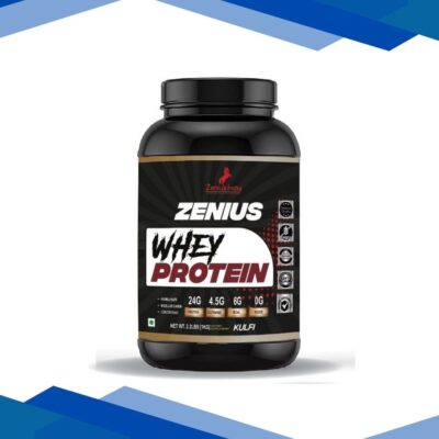 Zenius Whey Protein Powder – Kulfi Flavour 1 kg