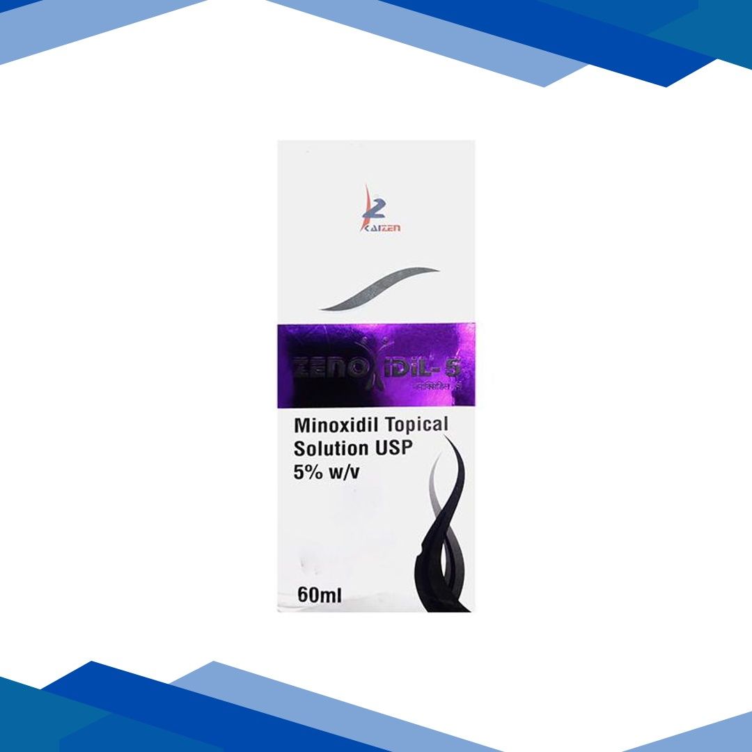 ZENOXIDIL 5 Topical Solution 60ml
