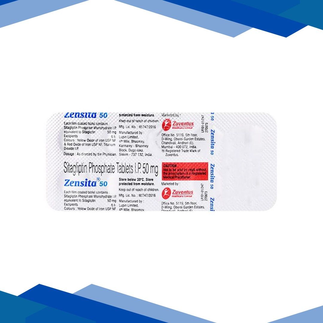 ZENSITA 50 Tablet 10’s