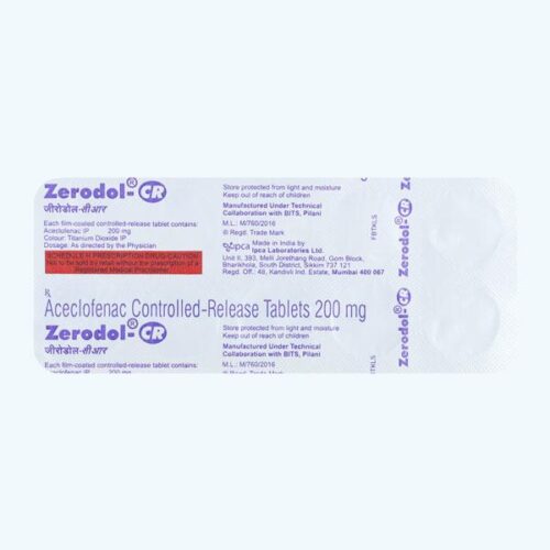 Zerodol CR 200mg Tablet 10’S