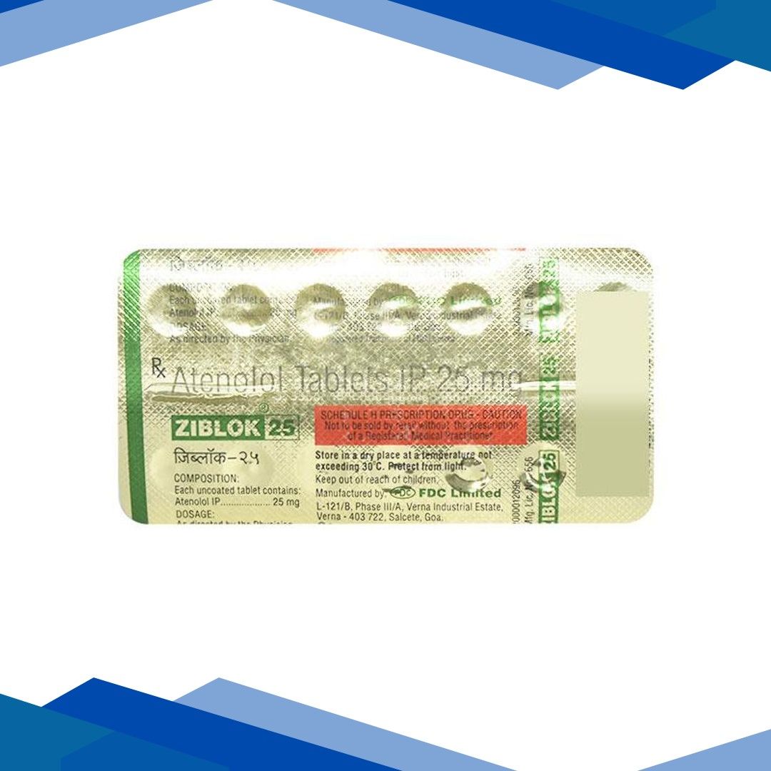 Ziblok 25mg Tablet 14’S