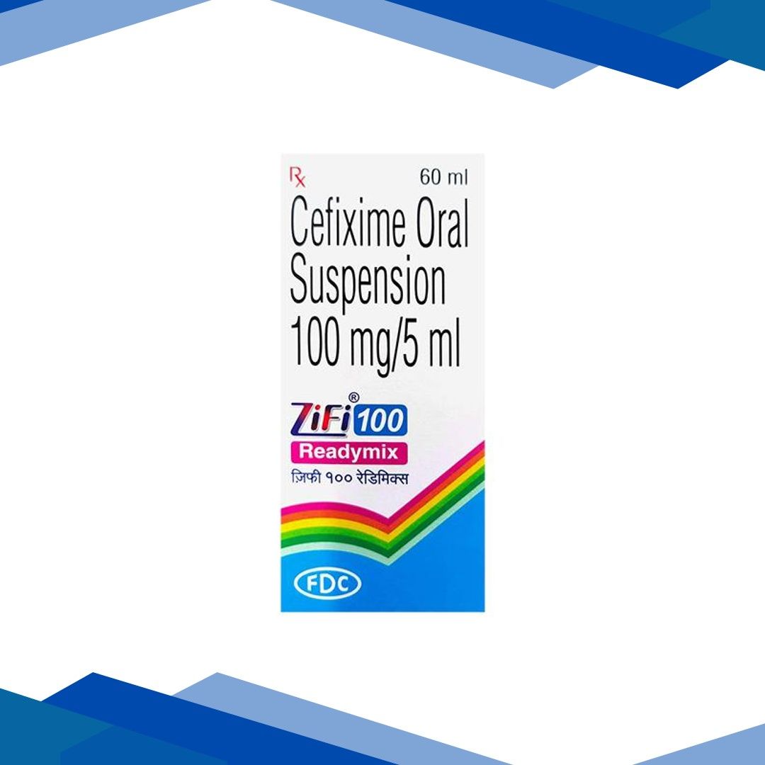 ZIFI 100 READYMIX Oral Suspension 60ml