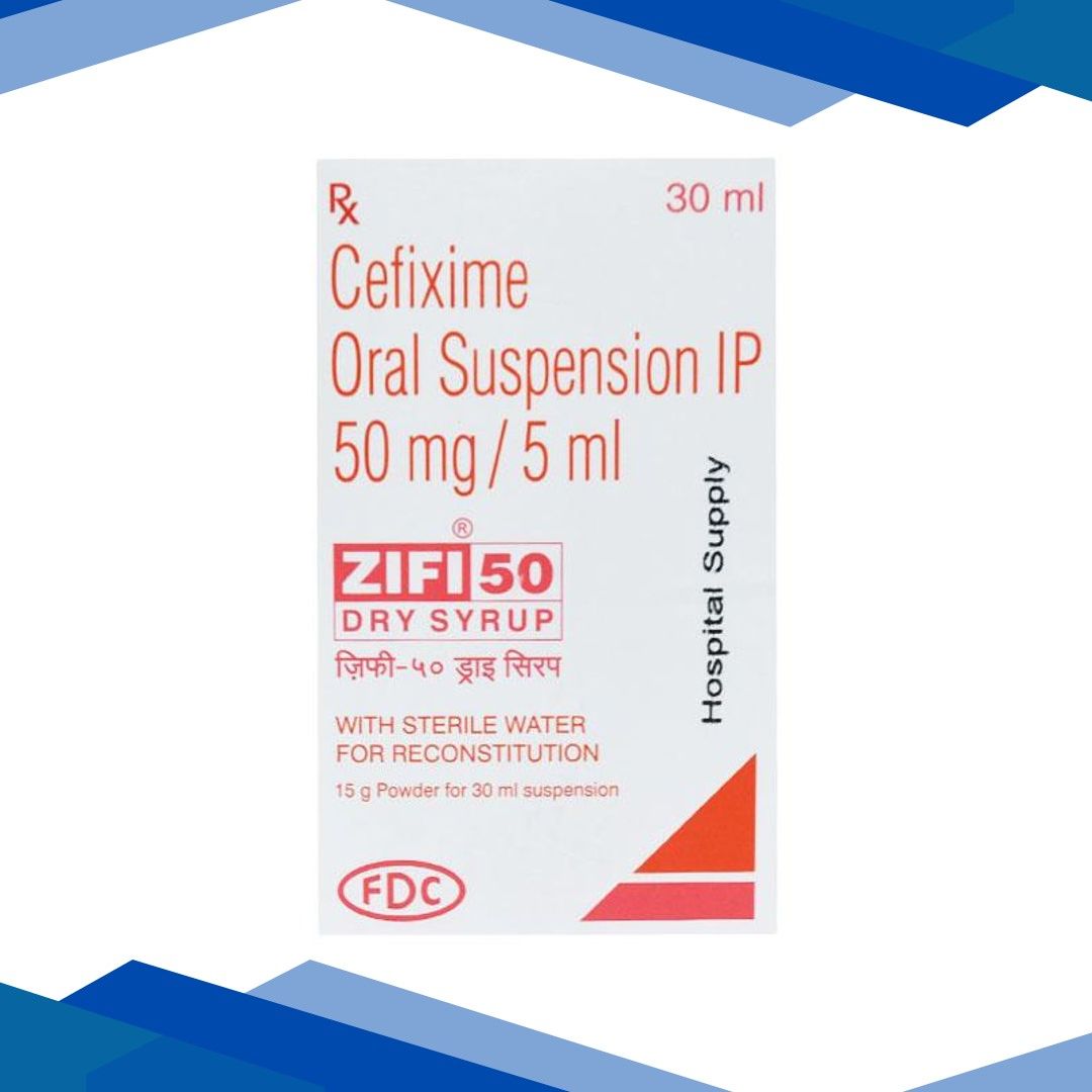 Zifi 50mg Dry Syrup 30ml