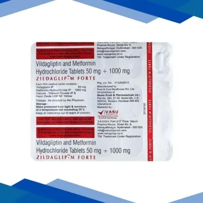 ZILDAGLIP M FORTE Tablet 15’s