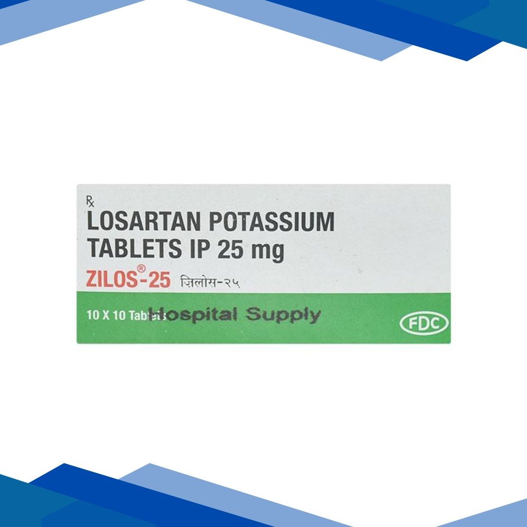 Zilos 25mg Tablet 10’S