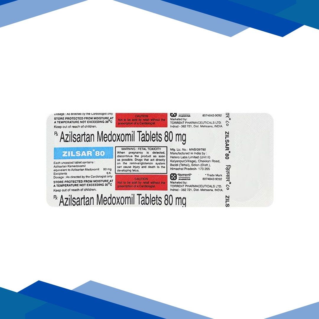 Zilsar 80mg Tablet 10’S