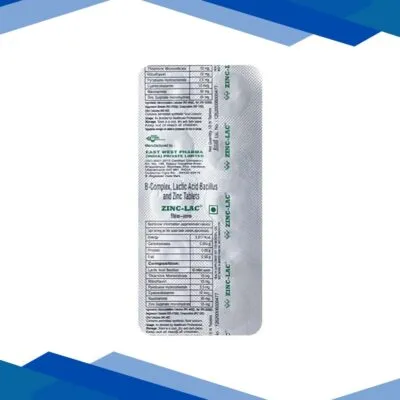Zinc Lac Tablet 10’S