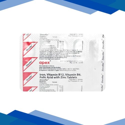 Zincofer Tablet 10’S