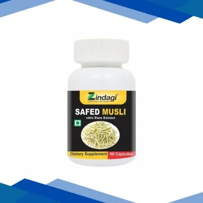 Zindagi Safed Musli Pure Extract Capsule 60’s