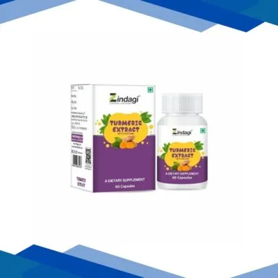 Zindagi Turmeric Extract with Curcumin Capsule 60’s