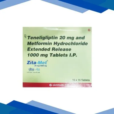 ZITA MET 20/1000mg Tablet 15’s