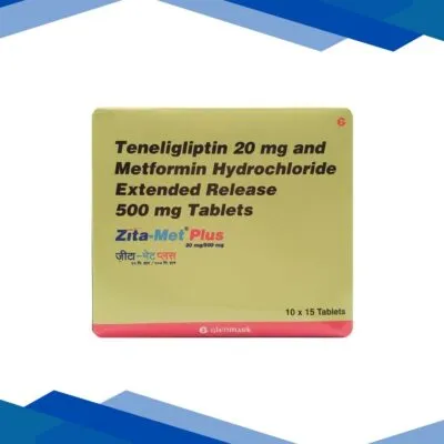 Zita Met Plus 20/500mg Tablet 15’S