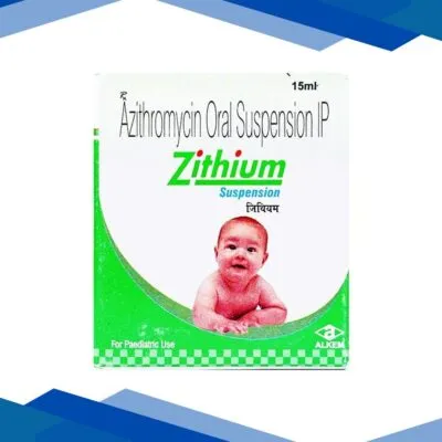 Zithium 100mg Suspension 15ml
