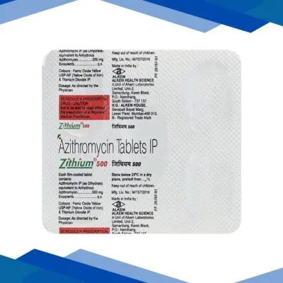 Zithium 500mg Tablet 5’S