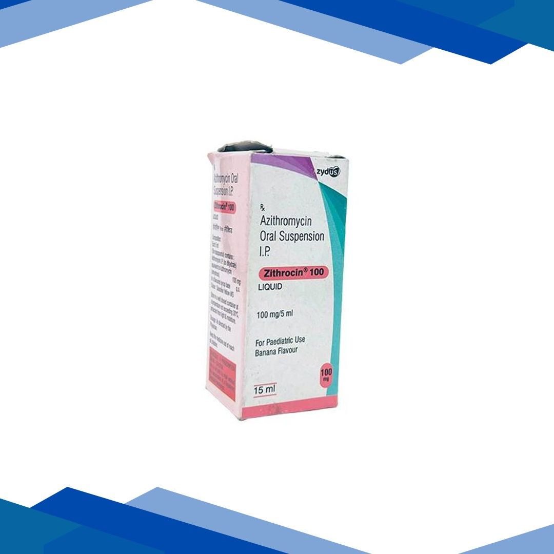 ZITHROCIN 100 BANANA FLAVOUR Liquid 15ml
