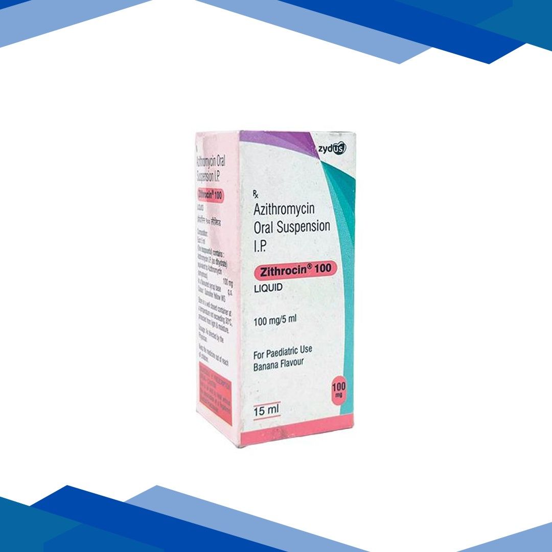 ZITHROCIN 100 Liquid 5ml