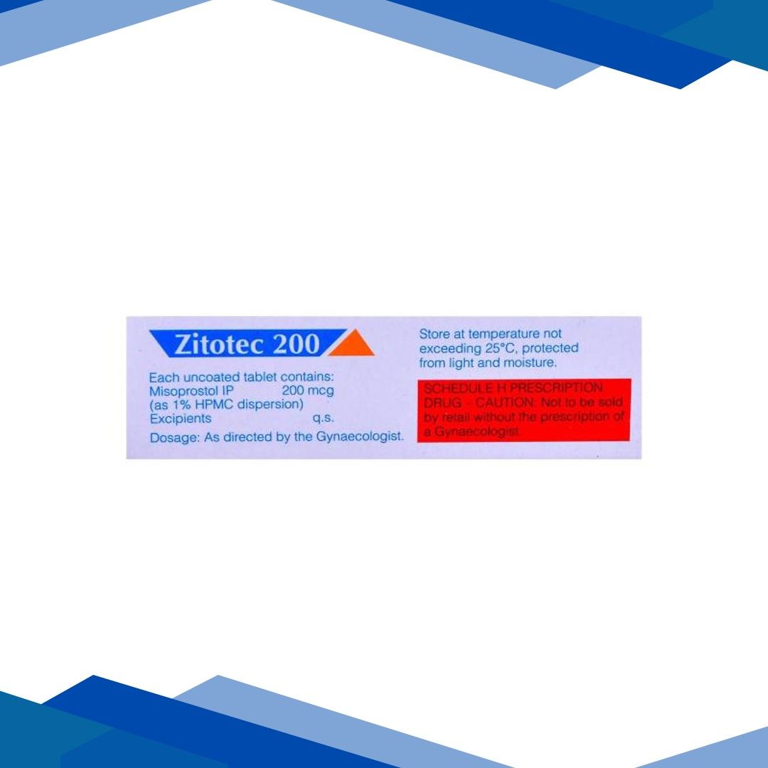 Zitotec 200mcg Tablet 2’S