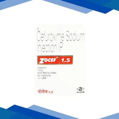 Zocef 1.5gm Injection 1’s