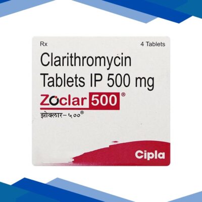 Zoclar 500mg Tablet 4’S