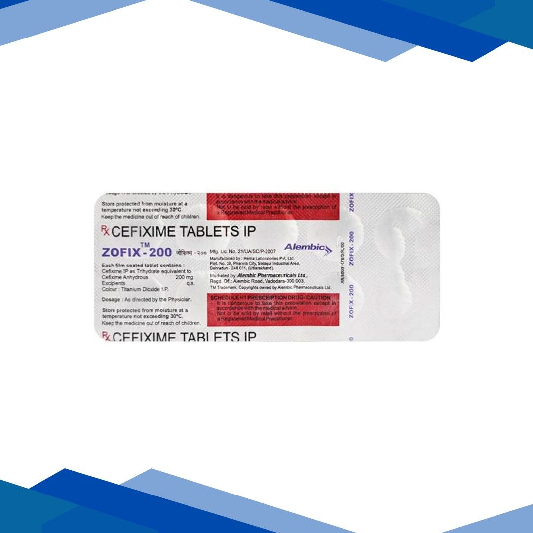 Zofix 200mg Tablet 10’S