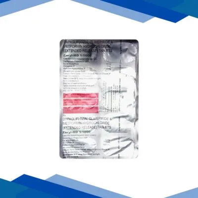 ZORYL MD 1/1000 Tablet 10’s