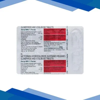 ZORYL MV 1 FORTE Tablet 10’s
