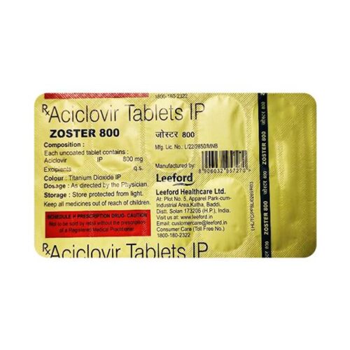 Zoster 800mg Tablet 10'S