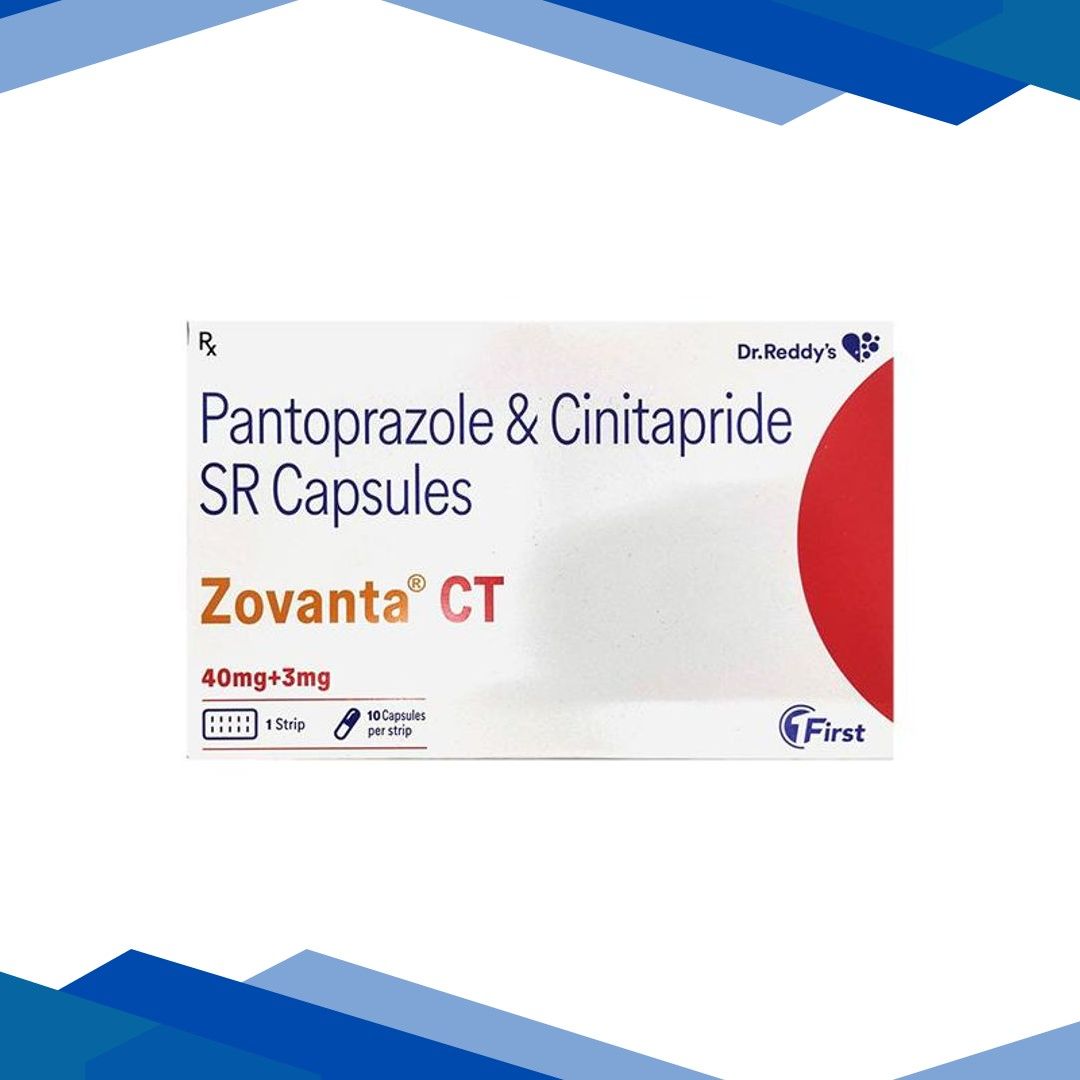 ZOVANTA CT 40+3mg Capsule 10’s
