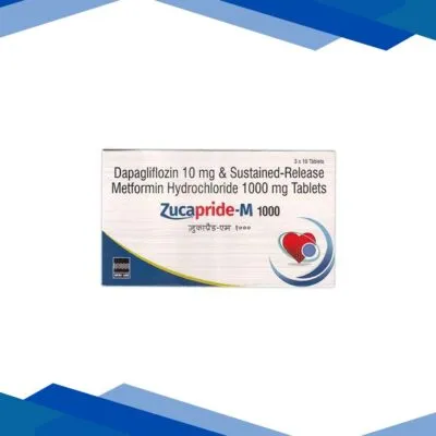 ZUCAPRIDE M 1000 Tablet 10’s