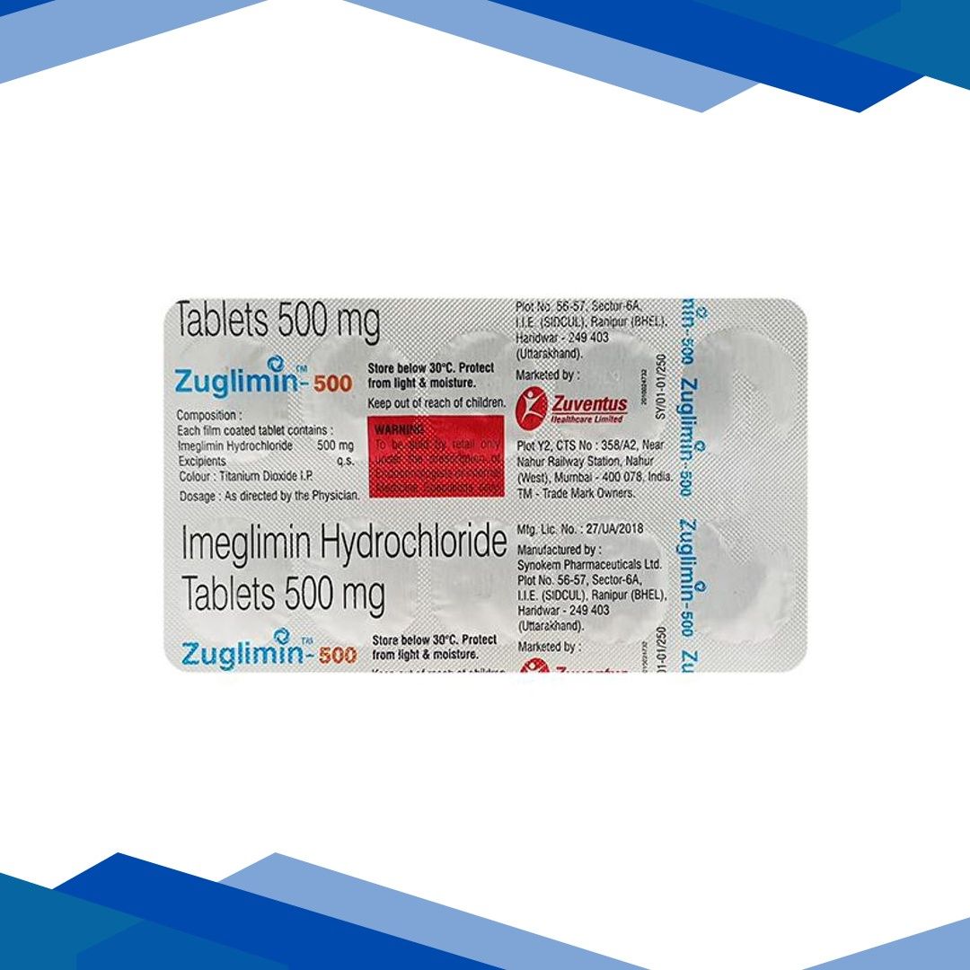 ZUGLIMIN 500 Tablet 10’s