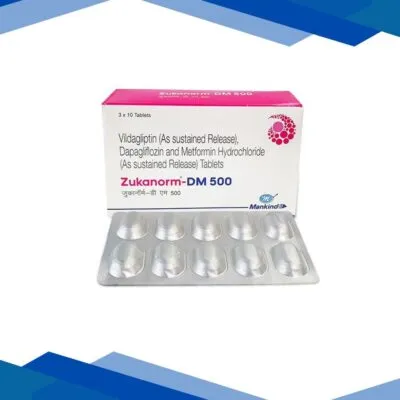 ZUKANORM DM 500 Tablet 10’s