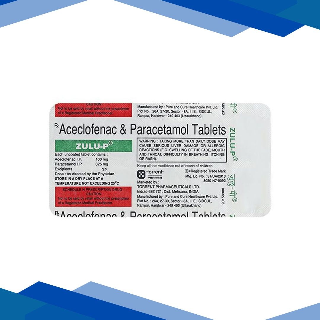 Zulu P Tablet 10’S