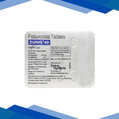 ZURIG 40mg Tablet 15’s