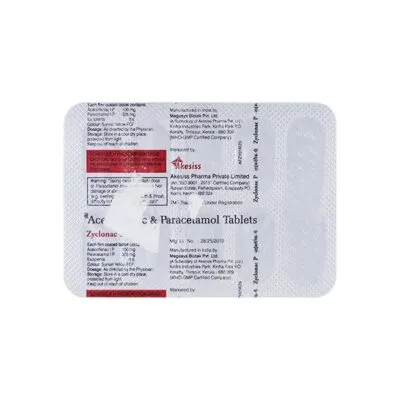 ZYCLONAC P Tablet 10’s