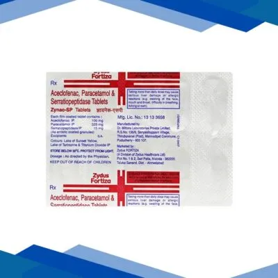 Zynac SP Tablet 10’S