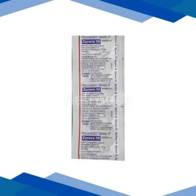 Zyrova 10mg Tablet 10’S
