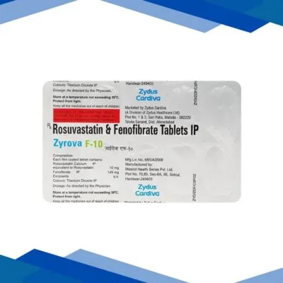 Zyrova F10 Tablet 10’S