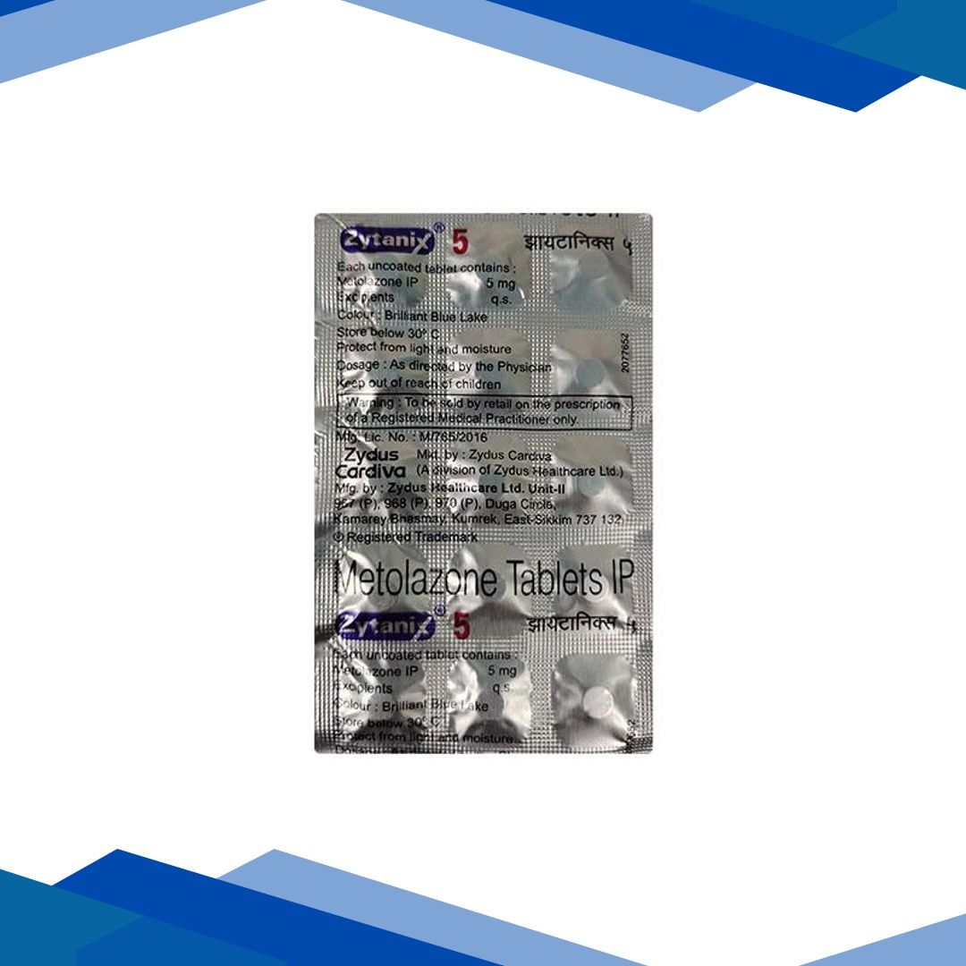 ZYTANIX 5 Tablet 15’s