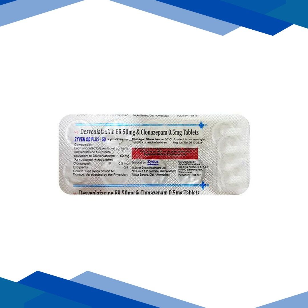 ZYVEN OD PLUS 50mg Tablet 10’S